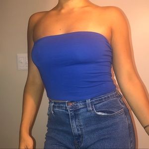 Blue Tube Top